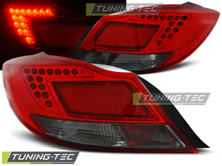 Stopuri - STOPURI OPEL INSIGNIA 08-12 4D/HB ROSU FUMURIU LED