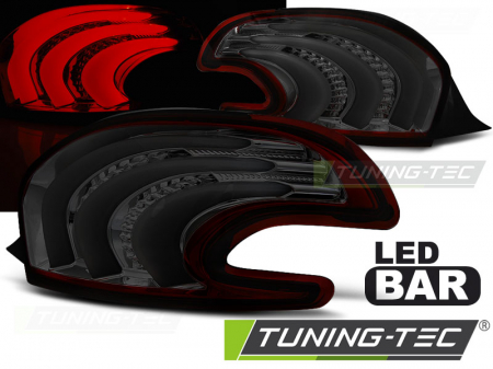 Stopuri - STOPURI PEUGEOT 208 4.12-06.15 ROSU FUMURIU LED BAR