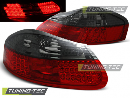 Stopuri - STOPURI PORSCHE BOXSTER 96-04 ROSU FUMURIU LED