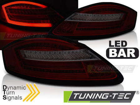 Stopuri - STOPURI PORSCHE BOXSTER 987 / CAYMAN 05-08 ROSU FUMURIU SEQ LED