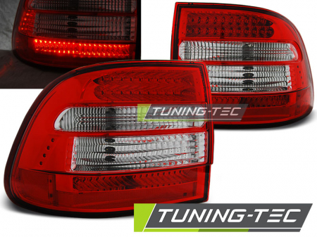 Stopuri - STOPURI PORSCHE CAYENNE 02-06 ROSU ALB LED