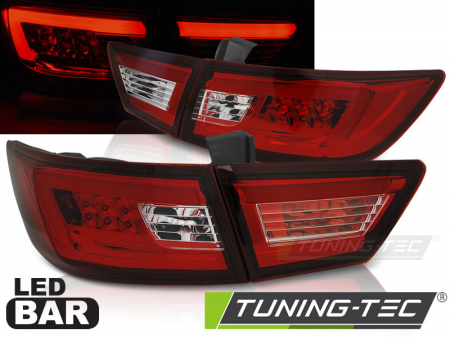 Stopuri - STOPURI RENAULT CLIO IV 13- HATCHBACK  LED BAR ROSU ALB
