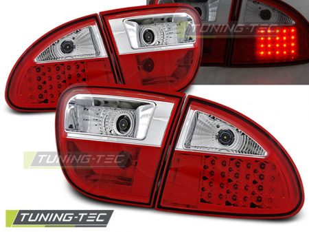 Stopuri - STOPURI SEAT LEON 04.99-08.04 ROSU ALB LED