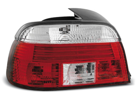 Tuning iluminari - Stopuri Spate Roșu Alb BMW E39 Sedan E-Mark Premium