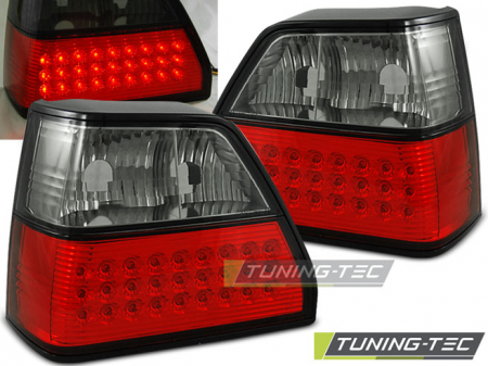 Stopuri - STOPURI VW GOLF 2 08.83-08.91 ROSU FUMURIU LED