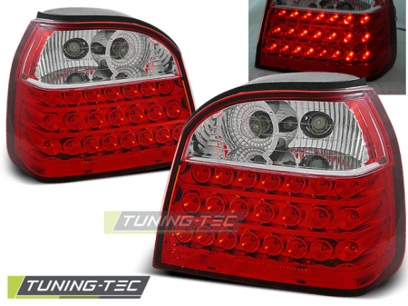 Stopuri - STOPURI VW GOLF 3 09.91-08.97 ROSU ALB LED