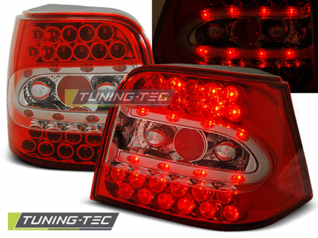 Stopuri - STOPURI VW GOLF 4 09.97-09.03 ROSU ALB LED
