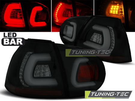 Stopuri - STOPURI VW GOLF 5 10.03-09 NEGRU FUMURIU LED BAR