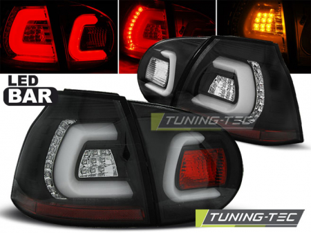 Stopuri - STOPURI VW GOLF 5 10.03-09 NEGRU LED BAR