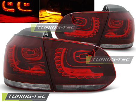 Stopuri - STOPURI VW GOLF 6 10.08-12 ROSU ALB LED