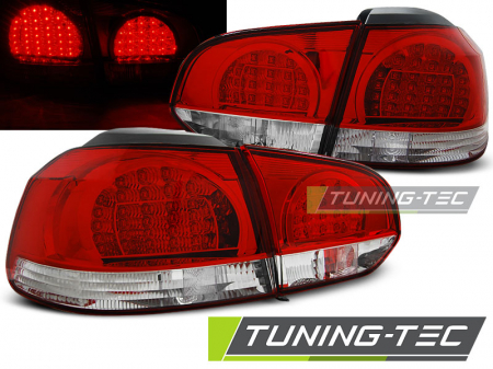 Stopuri - STOPURI VW GOLF 6 10.08-12  ROSU ALB LED