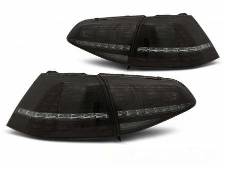 Stopuri - Stopuri VW Golf 7 dupa 2013- Fumuriu pe LED SEQ model R-LOOK