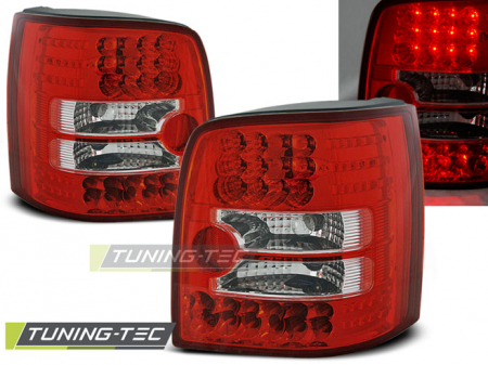 Stopuri - STOPURI VW PASSAT B5 11.96-08.00 VARIANT ROSU ALB LED