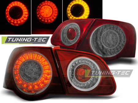 Stopuri - STOPURI VW PASSAT B6 3C 03.05-10 ROSU FUMURIU LED