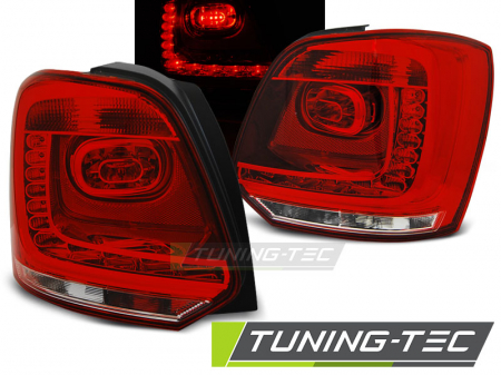Stopuri - STOPURI VW POLO 09-13 ROSU ALB LED