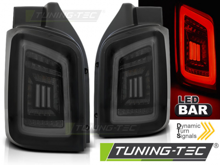 Stopuri - STOPURI VW T5 04.03-09 / 10-15 FUMURIU NEGRU ALB LED