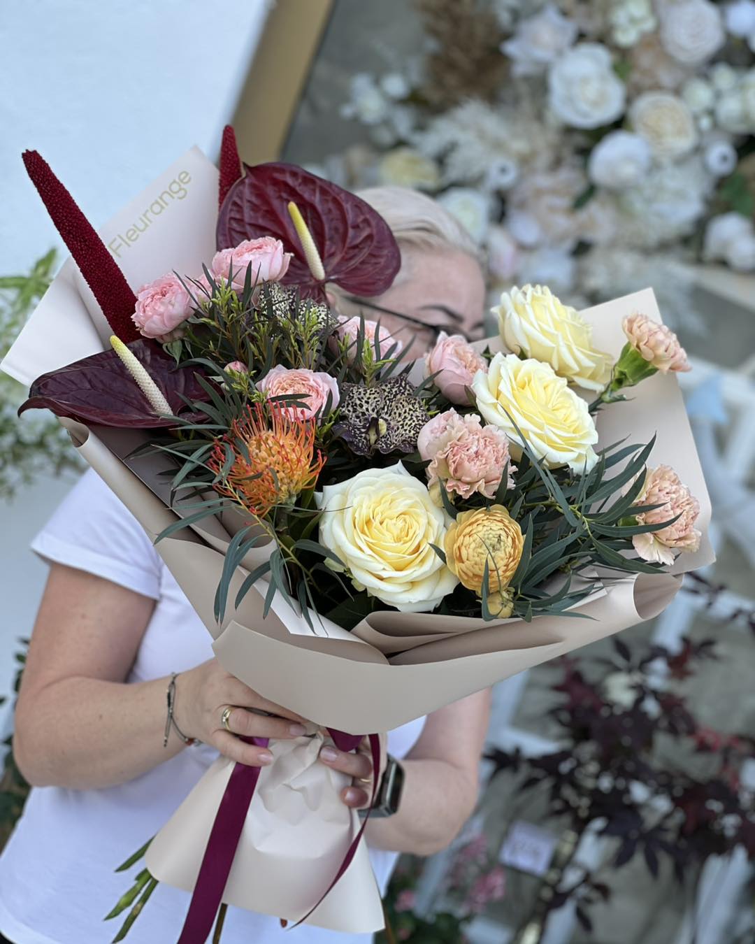 buchet de flori zi de nastere