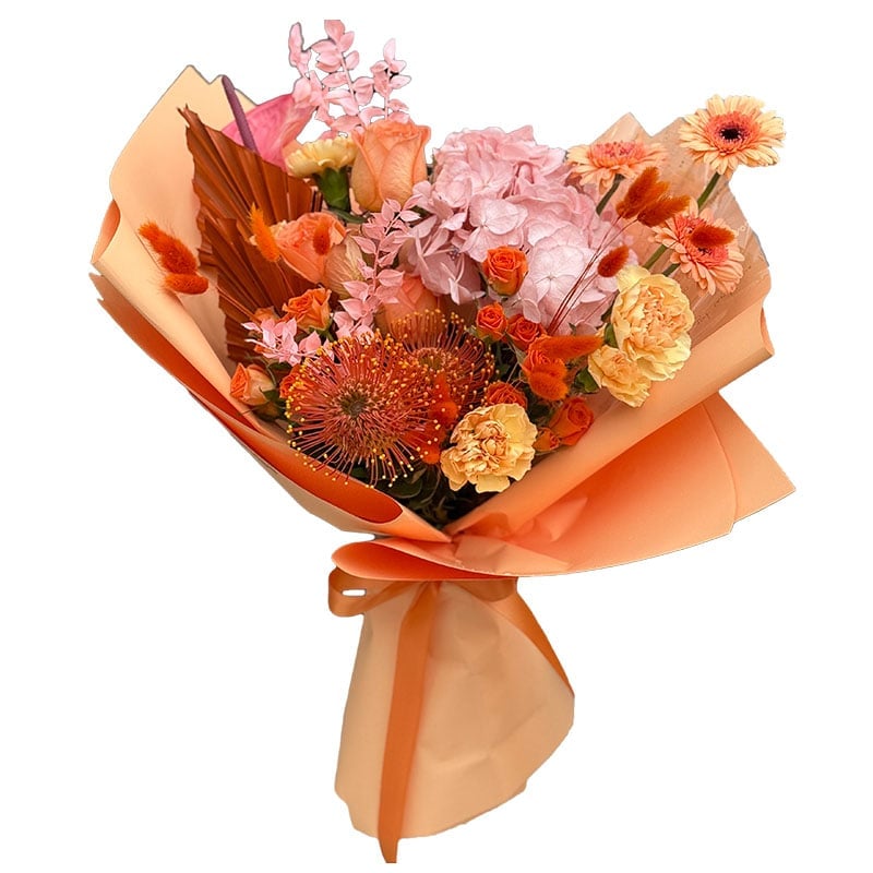  Produsul lunii noiembrie 2025 la Fleurange - Buchetul Portocaliu