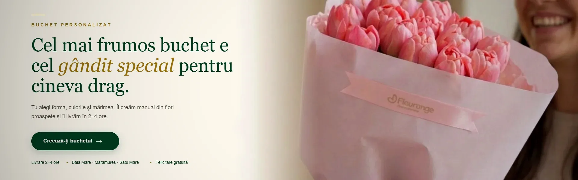Buchet Personalizat – Configurator Online