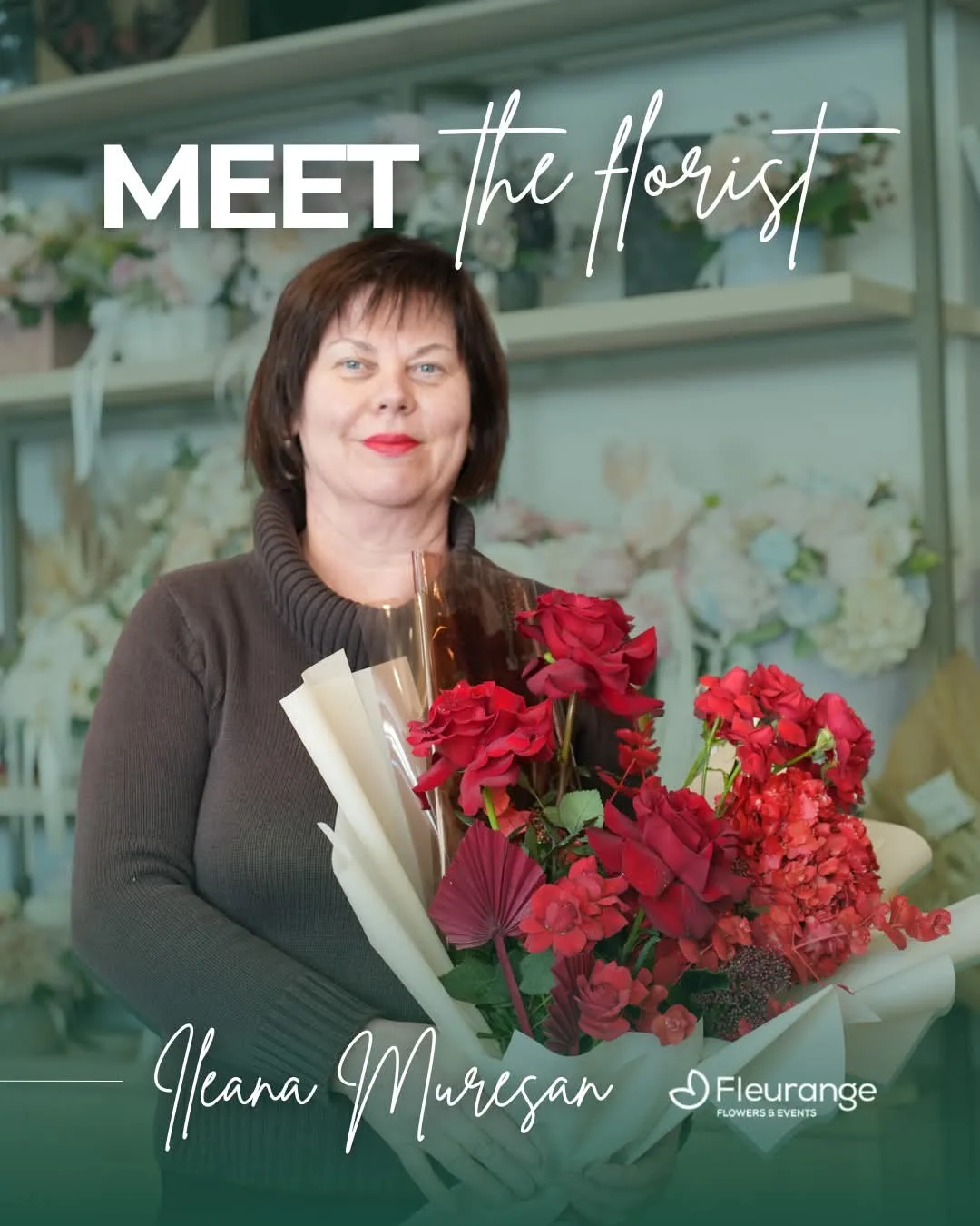 Ileana Mureșan – florist Fleurange Baia Mare