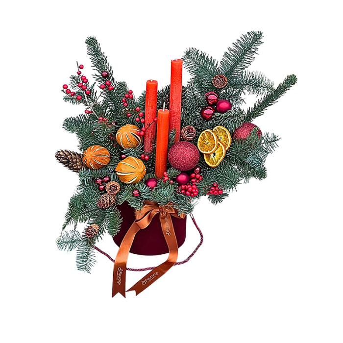 Aranjament cu Brad Natural [1]