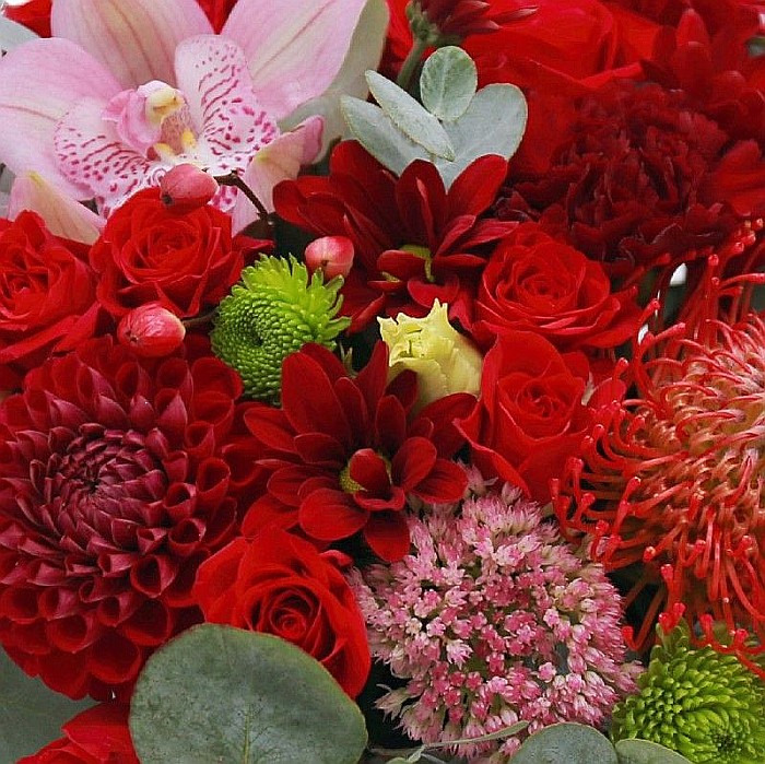 Aranjament Floral All Red [2]
