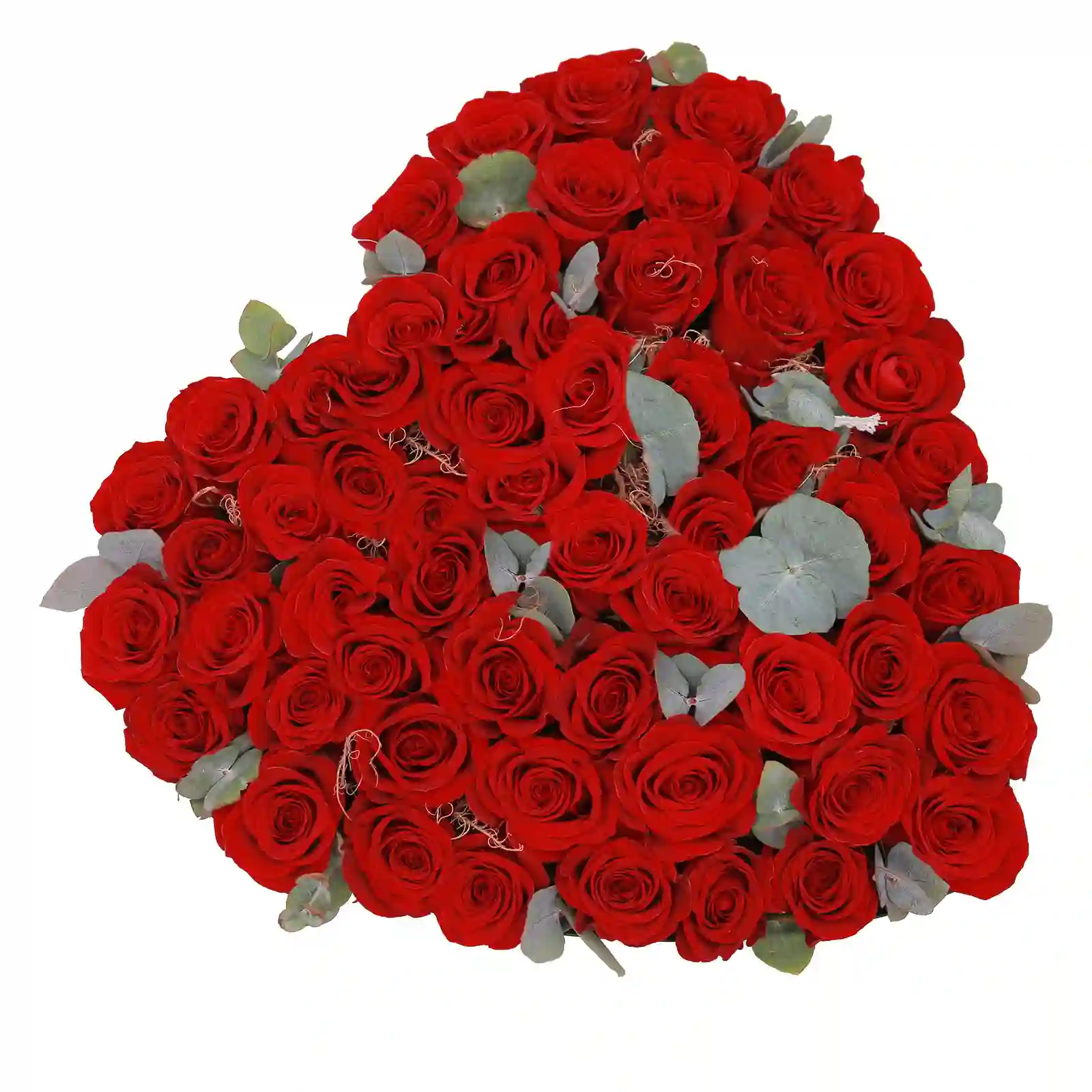 Aranjament Inima 50 Trandafiri Rosii – cutie inima Fleurange Baia Mare [2]
