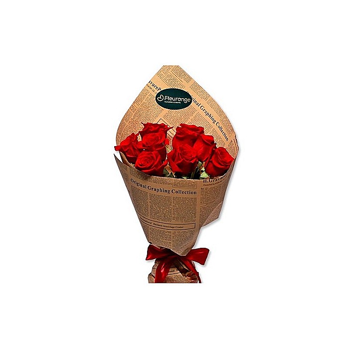 Buchet cu 9 Trandafiri rosii [2]
