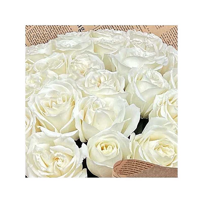 Buchet cu Trandafiri Albi - Flori elegante pentru momente speciale [2]
