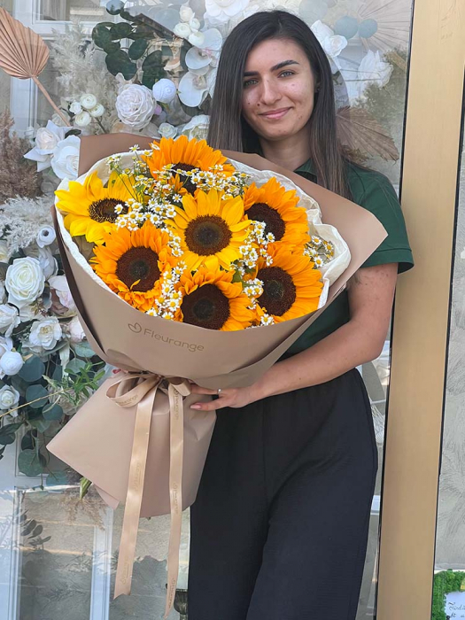 Buchet 7 Floarea Soarelui [3]