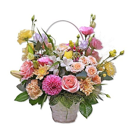 Aranjamente Florale - Aranjament cu Mixt de Flori Flavia
