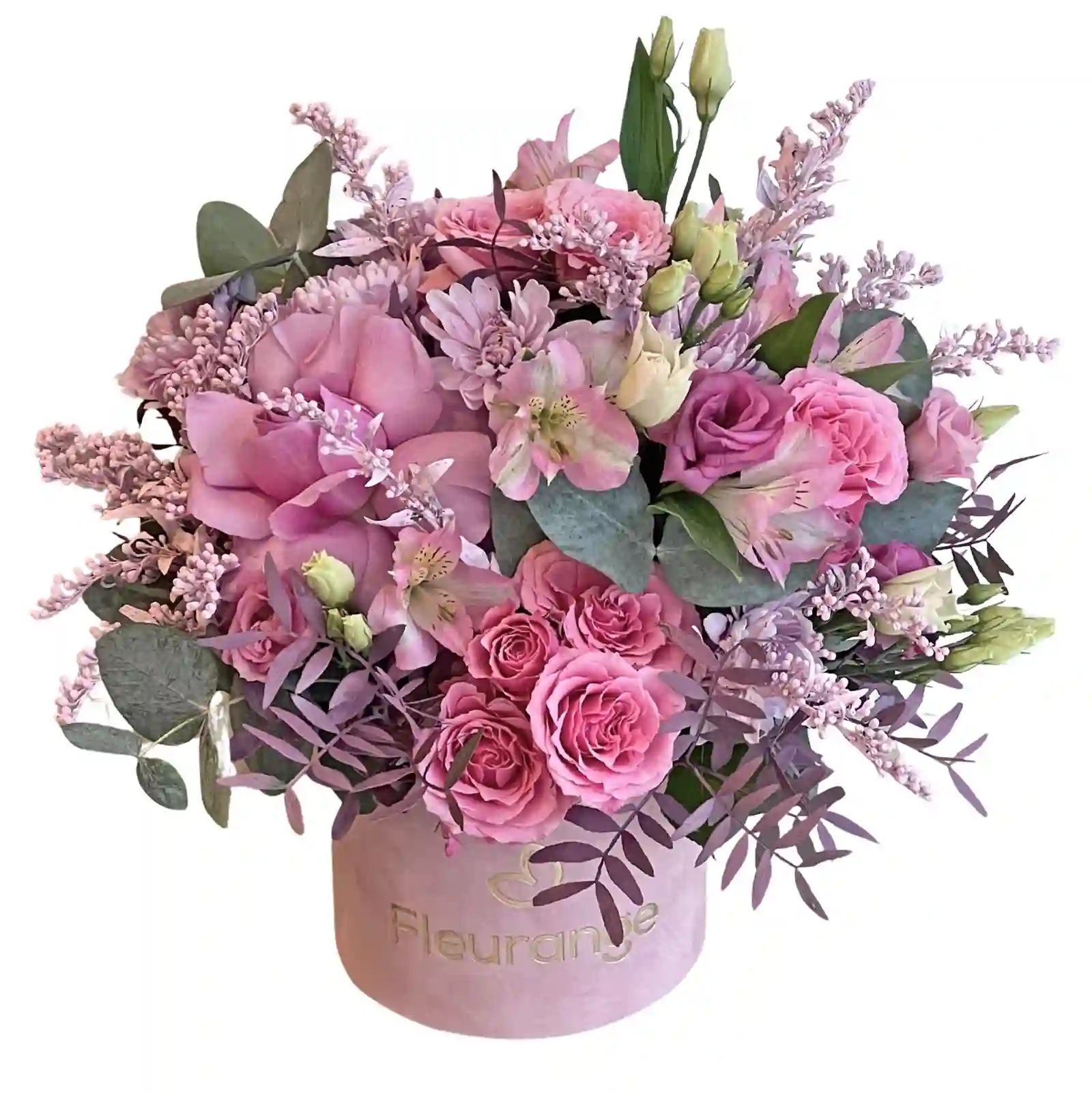 Aranjament Floral Simplicity – Cutie Catifea Fleurange Baia Mare