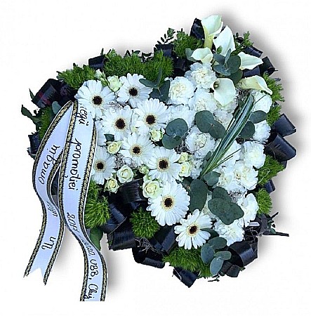 Funerar - Aranjament Funerar Inima