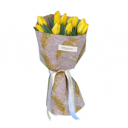 Buchete Lalele - Buchet 11 Lalele Galbene
