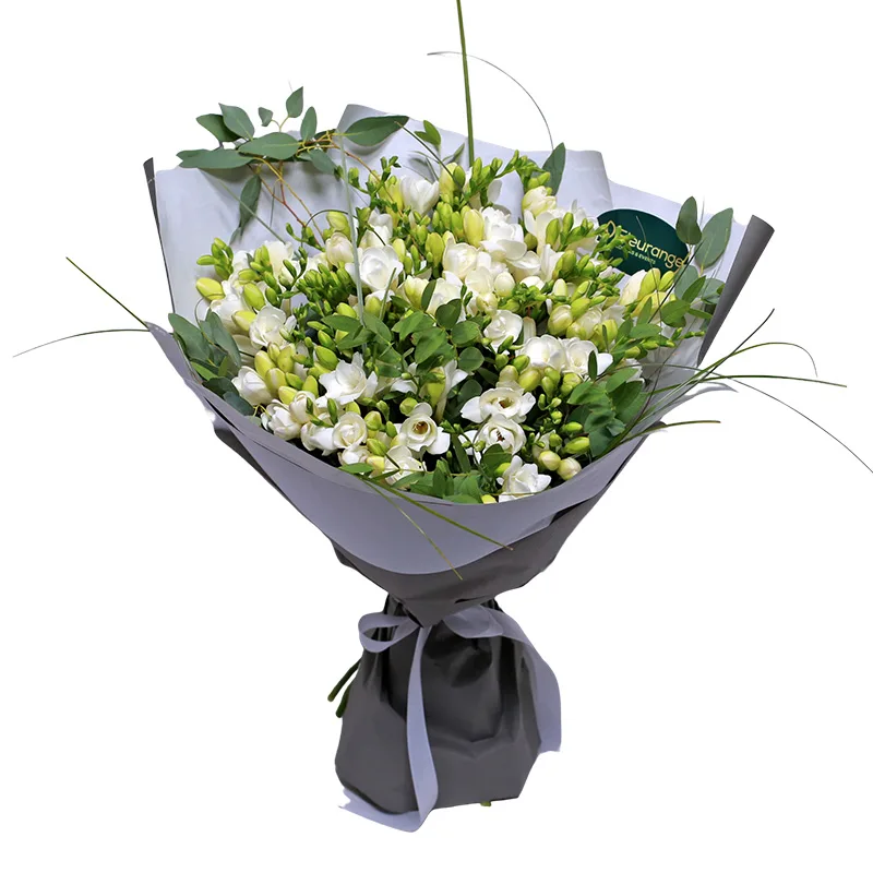 Buchete Flori - Buchet 40 Frezii Parfumate – Florarie Fleurange Baia Mare