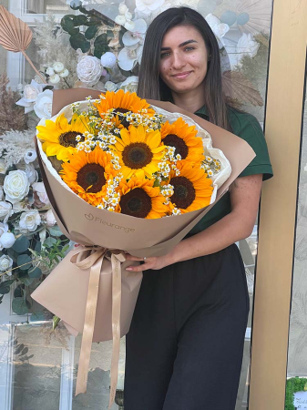 Buchet 7 Floarea Soarelui [2]