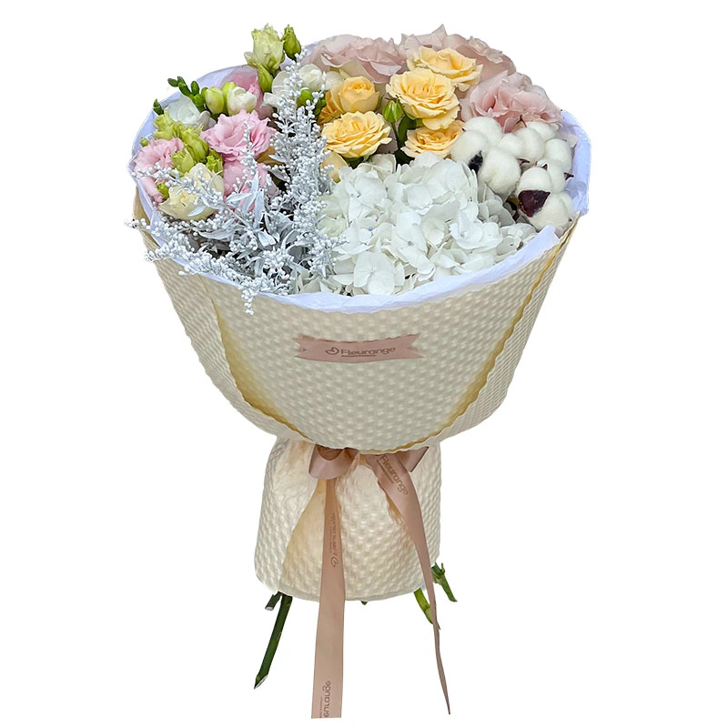 Buchete Flori - Buchet Blush – Florarie Fleurange Baia Mare