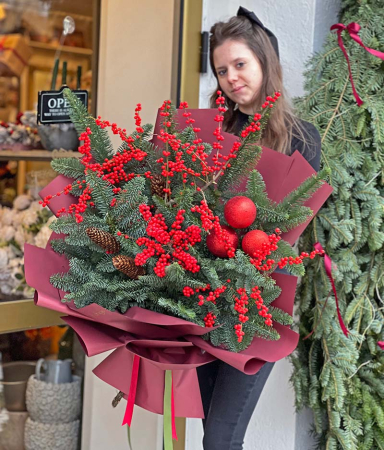 Buchet cu Brad si Ilex [1]