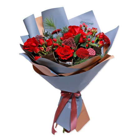 Buchet Embrace Botanic de Iarna – Floraria Fleurange