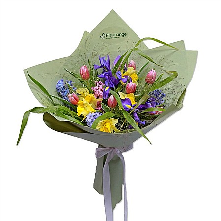 Buchet cu 5 Zambile si 7 Lalele [0]