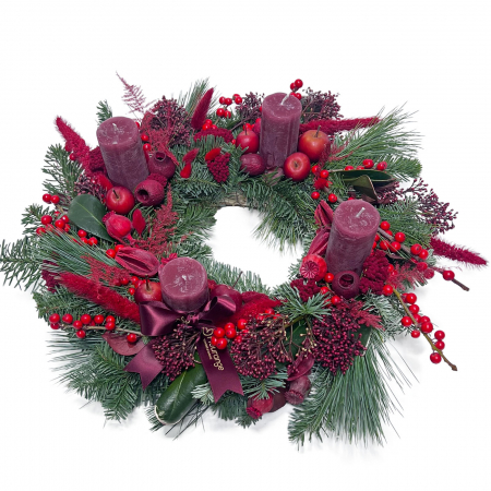 Aranjamente Craciun - Coronita Red Christmas