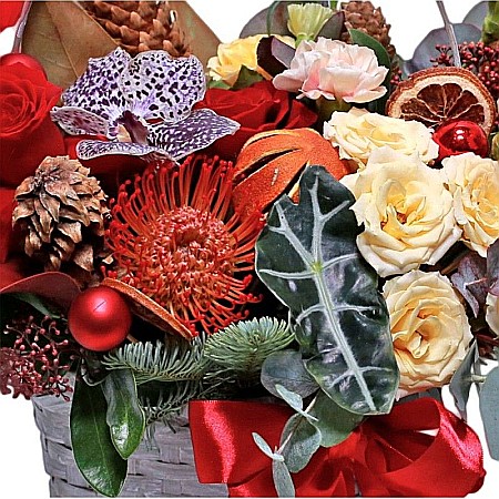 Cos cu Flori It’s Time for Christmas [1]