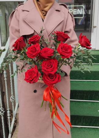 Buchete Flori - Buchet de Trandafiri Roșii "Love is in the air"