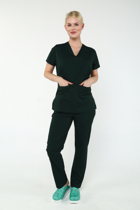 Costum medical Contur Fit - dama [2]