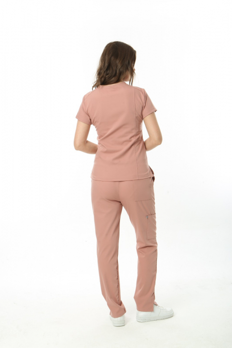 Costum medical Platinum cu fermoar - dama [8]