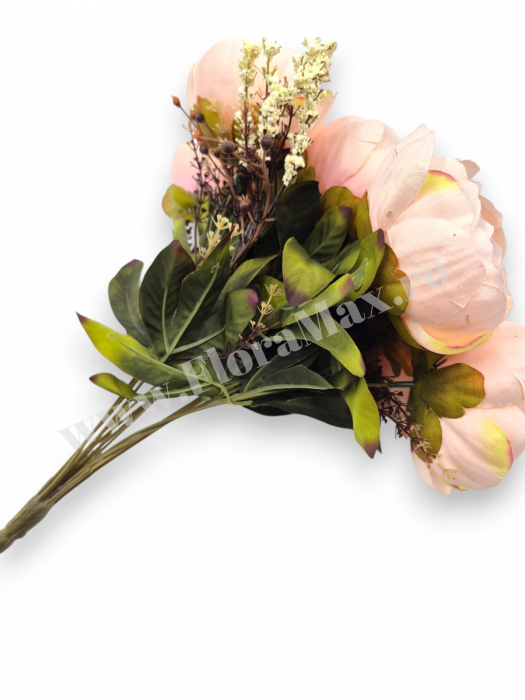 Buchet de bujori artificiali pentru nunta si evenimente speciale [1]
