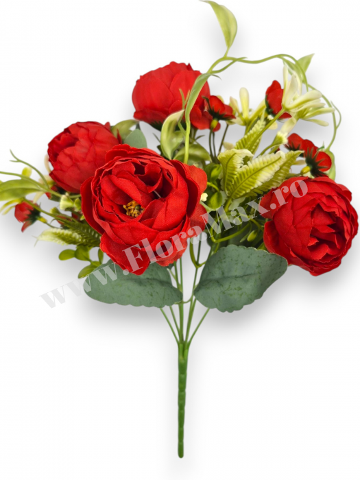 Buchet de bujori artificiali pentru nunta si evenimente speciale [2]