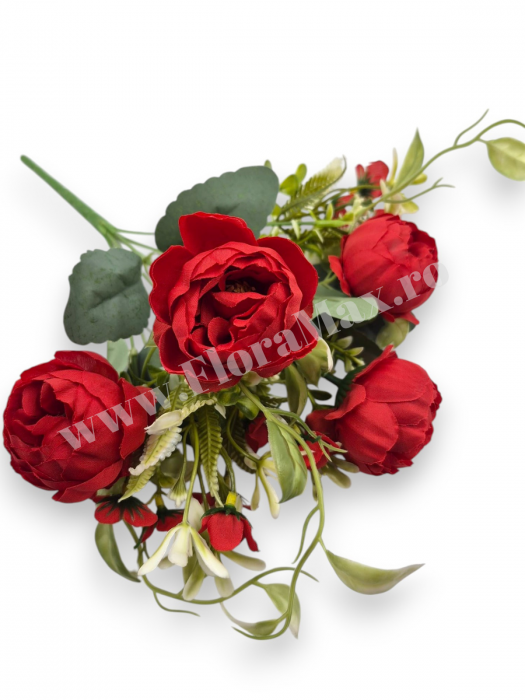 Buchet de bujori artificiali pentru nunta si evenimente speciale [3]