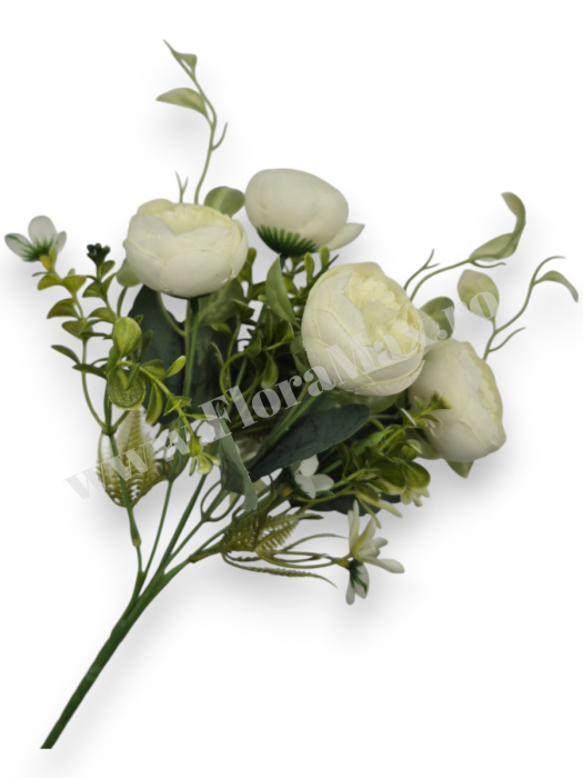 Buchet de ranunculus artificiali pentru nunta si evenimente speciale [1]