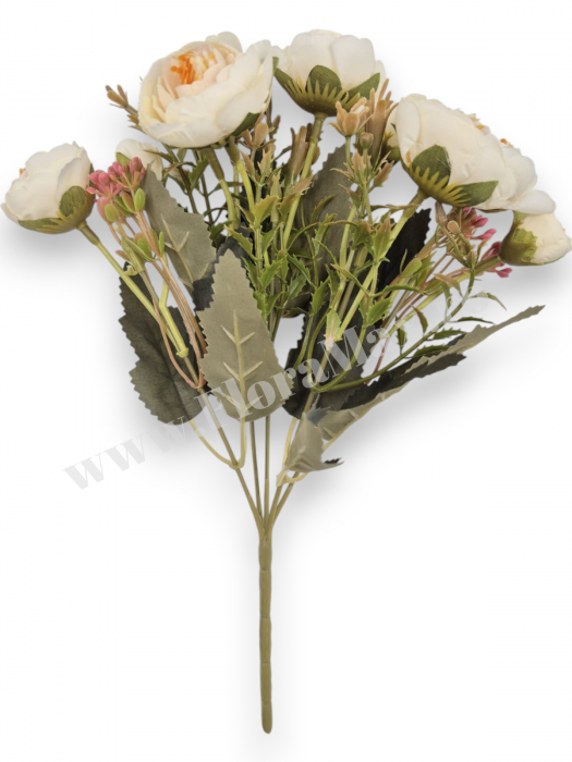 Buchet de ranunculus artificiali pentru nunta si evenimente speciale [3]